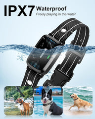 Jugbow IPX7 waterproof collar endures rain and splashes during outdoor adventures