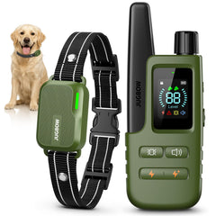 Jugbow dog collar remote-control for long-range training and precise cues.