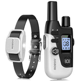Jugbow dog shock collar with remote control for outdoor training.