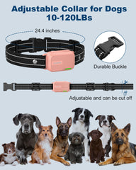 Jugbow dog shock collar four training modes illustration for cues