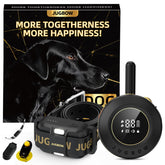 Jugbow dog shock collar remote for quick training sessions with adjustable modes.