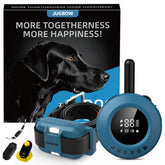 Jugbow dog shock collar with remote for quick training responses.