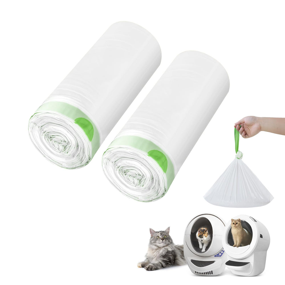 JUKAMO litter box robot bag 1.5 mil thick protects against leaks.