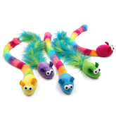 Jumpaws five-pack catnip mice toy for engaging indoor play.