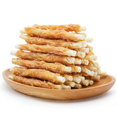 Jungle Calling 52 count chicken wrapped rawhide sticks pack for small and medium dogs