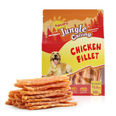 Jungle Calling chicken jerky treat pack ready for training rewards