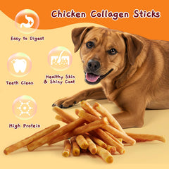 Jungle Calling long-lasting chews dog treat; rawhide alternative for moderate chewers.