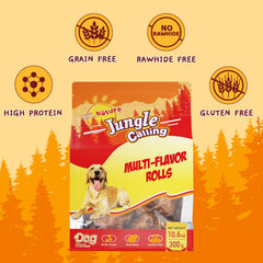 Jungle Calling Roll with duck detail highlights protein-rich treat