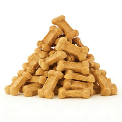 Jungle Calling soft-treat-chicken-chew shown as an easy-chew reward for dogs.