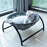 JUNSPOW cat bed with breathable material keeps pets cool and comfortable