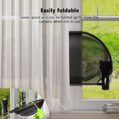 Zippered cover with breathable mesh and plush fur for seasonal comfort.