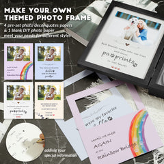 JupDec protective acrylic cover keeps mementos safe and dust-free.