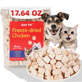 Just Try 1.1 lb freeze-dried chicken treats in a jar for training rewards