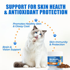 Just Try 300 Bites chicken-flavor treats, easy daily supplementation for picky eaters.