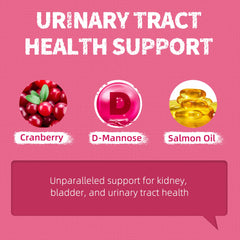Just Try cranberry and D-Mannose formula supports urinary tract health.