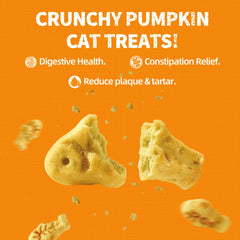 Just Try pumpkin cat treats ingredients with salmon oil for gentle digestion