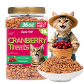 Just Try 36oz urinary tract cat treats in a jar support urinary comfort