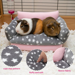JVVGPET washable fleece bed for easy cleaning routines