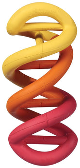 JW Dogs in Action rubber chew toy durable for fetch and teething