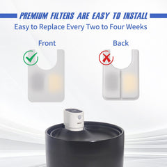 Jzla pro 3-layer filtration removes impurities and odors.