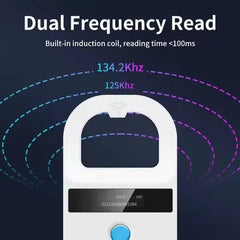 JZLHGOFYTD USB and wireless data transfer keeps records synced with a computer.
