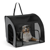 K&H Travel Safety Carrier large front door facilitates easy pet access during car rides