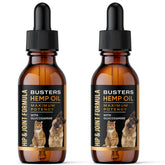 K2xLabs hemp oil with glucosamine bottle pour for easy dosing and joint support.