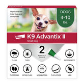 K9 Advantix II small dog bottle application for topical pest protection