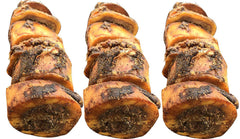 K9 Connoisseur beef marrow bone small closeup for a long-lasting chew.