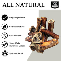 K9 Connoisseur large bone close-up texture, promoting long chew sessions.