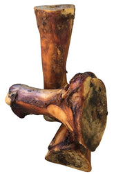 K9 Connoisseur Beef Marrow Large Dog Bone closeup showing rich marrow for long-lasting chewing