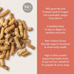 Serving suggestion with rehydrated pieces ready for meals.