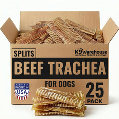 K9warehouse trachea dog chews packaging shows premium USA-made treat