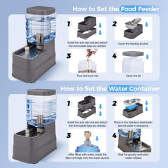 Kacoomi water dispenser with ice pack keeps drinking water cool