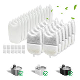 Kactoily 12-pack cat fountain filter improves water taste for pets
