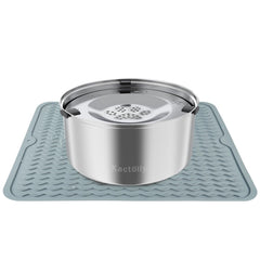 Kactoily 3L dog water bowl with large capacity for multi-pet homes