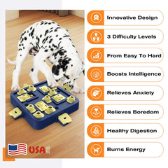 KADTC puzzle's sliding compartments promote problem-solving during indoor play sessions.