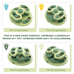 KadTC dog puzzle toy slows mealtime for mental engagement