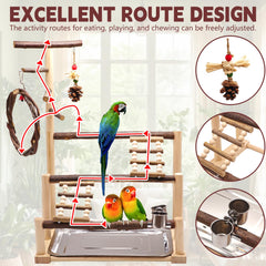 Kaliswell Bird Playground swing for gentle movement and relaxation