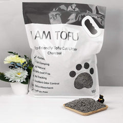 KAMY'S ZOO I AM TOFU is 99% dust-free for cleaner air around your cat.