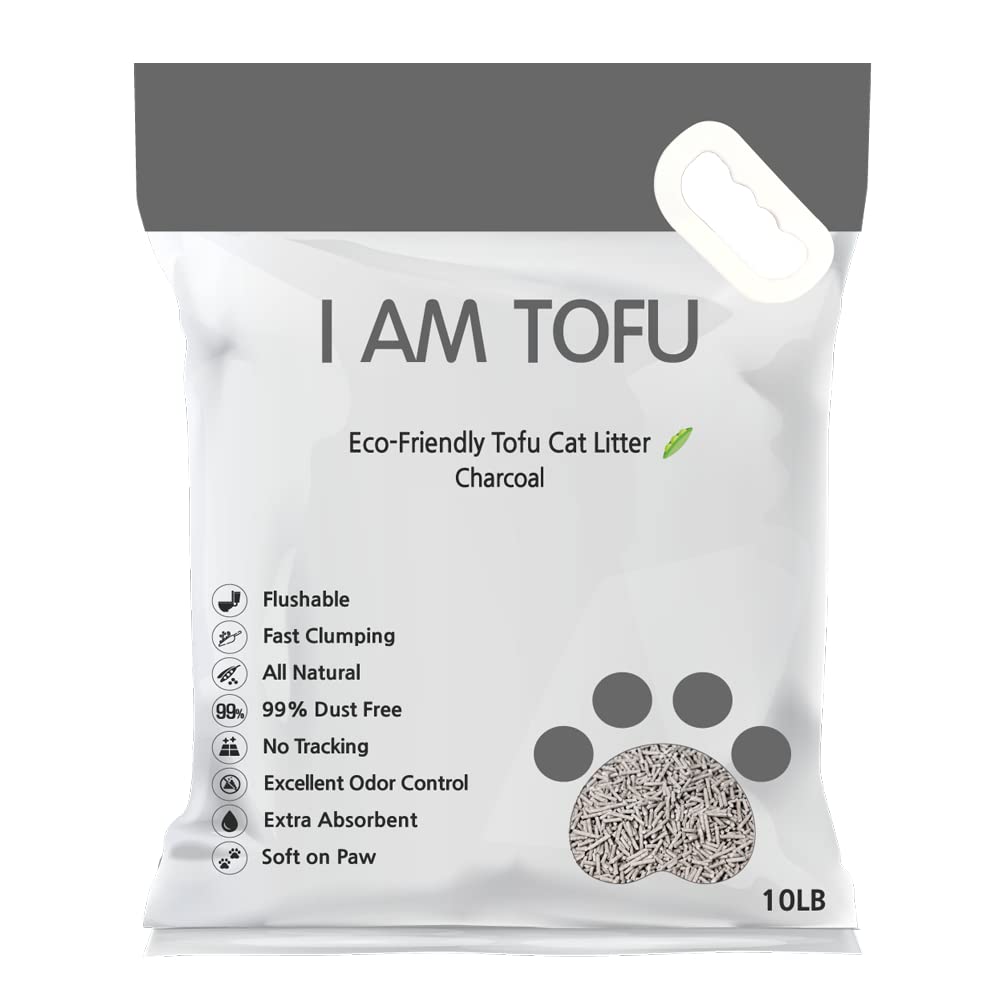 KAMY'S ZOO I AM TOFU tofu pellets form tight clumps for easy cleanup.