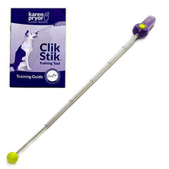 Karen Pryor Clik Stik in use during a dog training session