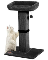 Karolpar 32-inch cat scratching post with sisal fabric for claw maintenance.