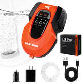 KastKing Li3 Pro aerator with large stone provides even oxygenation for bait.
