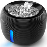 Kastty 3.5L cat water fountain highlighting large capacity for fewer refills.