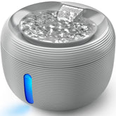 Kastty 3.5L cat fountain front view with large capacity for fewer refills.