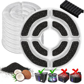Kastty FS21 activated carbon filter 8-pack for fresher water.