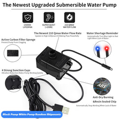 Kastty pump with easy installation steps for quick replacement.