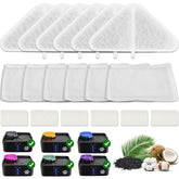 Kastty replacement filters 6-pack for dog fountain keeps water clean and fresh