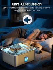 Kastty ultra quiet pump operates softly for a peaceful home